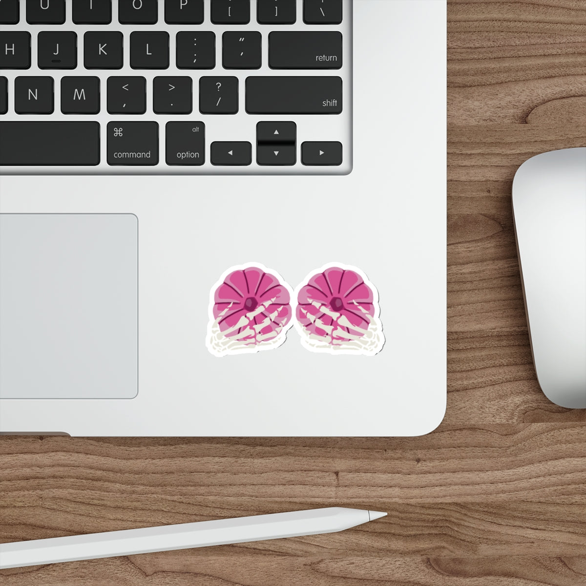 Playful Skeleton Sticker