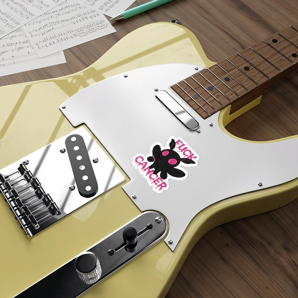 Fuck Cancer Mothman Sticker