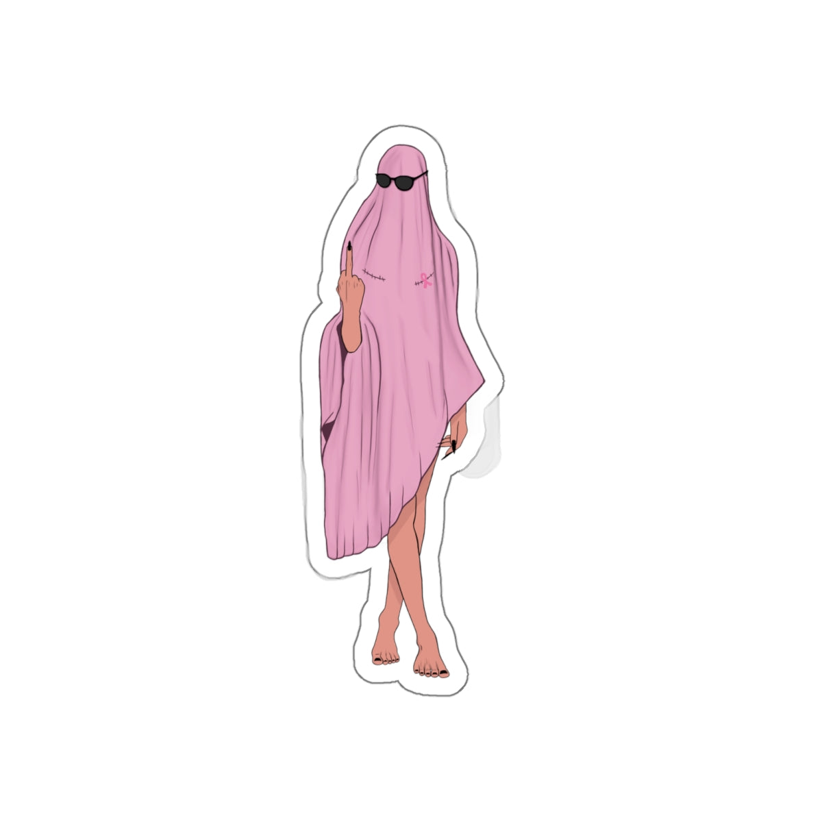 Fuck Cancer Ghost Girl 03