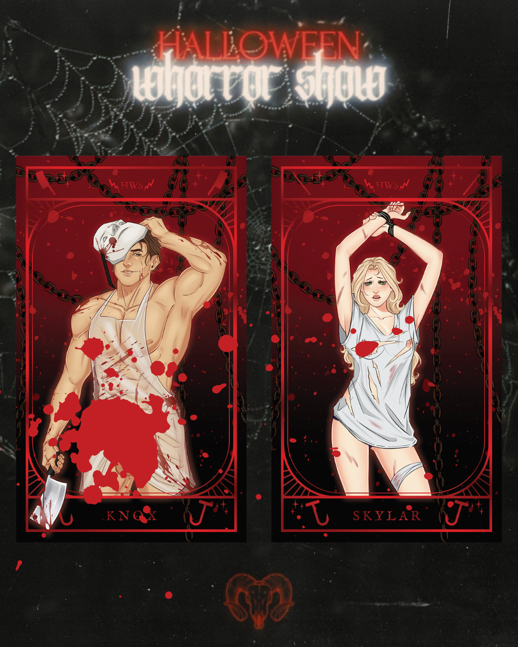 Halloween Whorror Show Card Set
