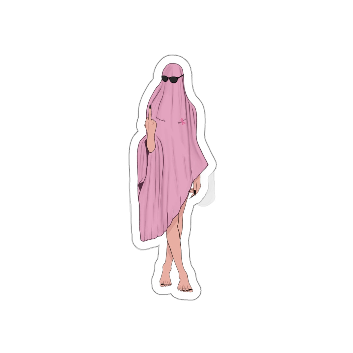 Fuck Cancer Ghost Girl 02