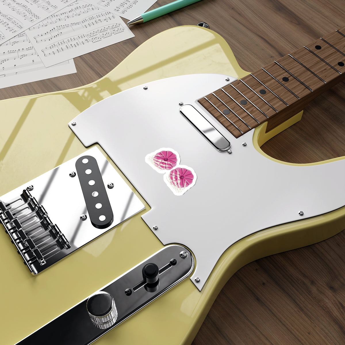 Playful Skeleton Sticker