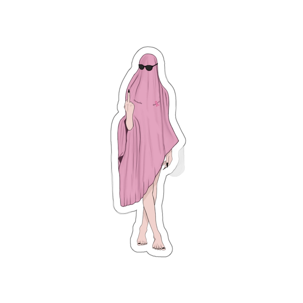 Fuck Cancer Ghost Girl 01